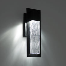 Load image into Gallery viewer, Mist Outdoor LED Wall Light in Detail.
