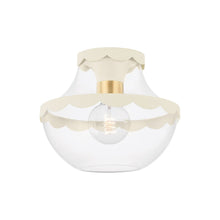 Load image into Gallery viewer, Alaina Semi Flush Mount Ceiling Light.
