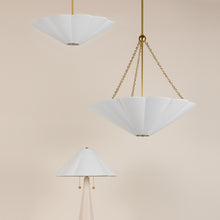 Load image into Gallery viewer, Alana Semi Flush Mount Ceiling Light in Detail.
