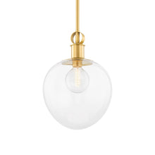 Load image into Gallery viewer, Anna Pendant Light in Aged Brass (Large).
