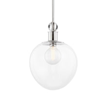 Load image into Gallery viewer, Anna Pendant Light in Polished Nickel (Large).
