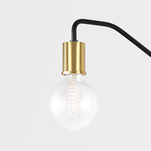 Load image into Gallery viewer, Becca Plug-In Wall Light in Detail.
