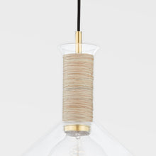 Load image into Gallery viewer, Besa Pendant Light in Detail.
