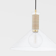 Load image into Gallery viewer, Besa Pendant Light in Detail.
