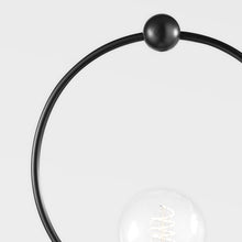 Load image into Gallery viewer, Darcy Plug-In Wall Light in Detail.
