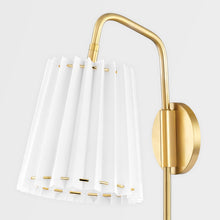 Load image into Gallery viewer, Demi Plug-In Wall Light in Detail.
