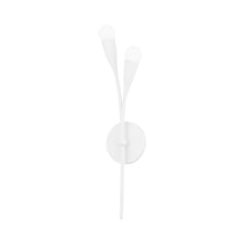 Load image into Gallery viewer, Elsa Wall Light in Textured White.
