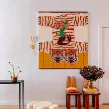 Load image into Gallery viewer, Elsa Wall Light in living room.
