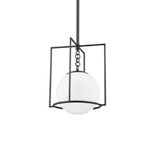 Load image into Gallery viewer, Frankie Caged Pendant Light in Old Bronze (Small).
