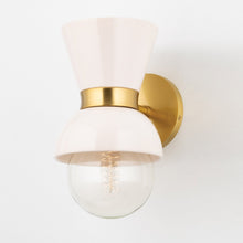 Load image into Gallery viewer, Gillian Wall Light in Detail.
