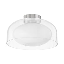 Load image into Gallery viewer, Giovanna Flush Mount Ceiling Light in Polished Nickel.
