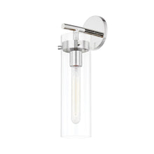 Load image into Gallery viewer, Haisley Wall Light Polished Nickel.
