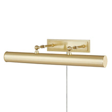 Load image into Gallery viewer, Holly Picture Light in Aged Brass (3-Light).

