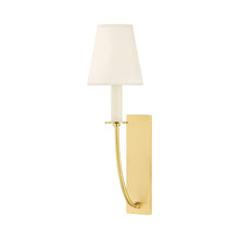 Load image into Gallery viewer, Iantha Wall Light in Aged Brass.
