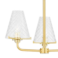 Load image into Gallery viewer, Irene Semi Flush Mount Ceiling Light in Detail.
