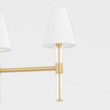 Load image into Gallery viewer, Janelle Linear Pendant Light in Detail.
