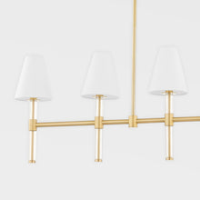 Load image into Gallery viewer, Janelle Linear Pendant Light in Detail.
