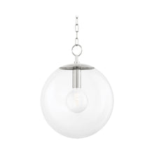Load image into Gallery viewer, Juliana Pendant Light in Large/Polished Nickel.
