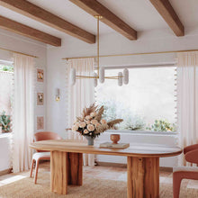 Load image into Gallery viewer, Kira Chandelier in living room.
