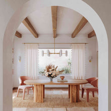 Load image into Gallery viewer, Kira Chandelier in living room.
