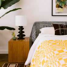 Load image into Gallery viewer, Liwa Table Lamp in bedroom.
