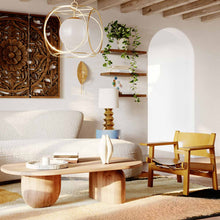Load image into Gallery viewer, Lorelei Wall Light in living room.
