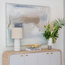Load image into Gallery viewer, Maisie Ceramic Table Light in living room.
