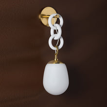 Load image into Gallery viewer, Marina Wall Light in Detail.
