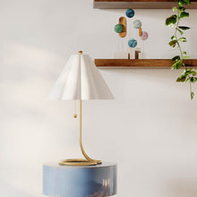 Load image into Gallery viewer, Martha Table Lamp in living room.
