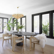 Load image into Gallery viewer, Mimi Chandelier in living room.
