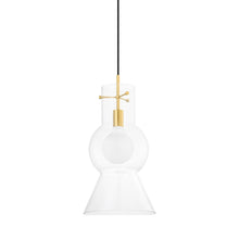 Load image into Gallery viewer, Mirabel Pendant Light in Aged Brass (Large).
