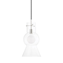 Load image into Gallery viewer, Mirabel Pendant Light in Polished Nickel (Large).
