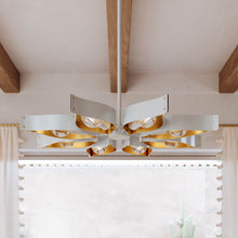 Load image into Gallery viewer, Nala Chandelier Light in living room.
