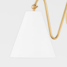 Load image into Gallery viewer, Onda Plug-In Wall Light in Detail.
