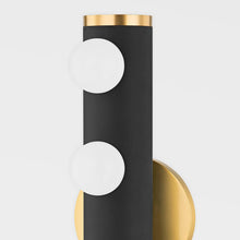 Load image into Gallery viewer, Penny Vanity Wall Light in Detail.
