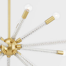 Load image into Gallery viewer, Pippin Chandelier in Detail.
