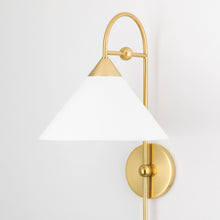 Load image into Gallery viewer, Sang Plug-In Wall Light in Detail.
