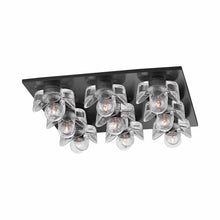 Load image into Gallery viewer, Shea Flush Mount Ceiling Light in Old Bronze (9-Light).

