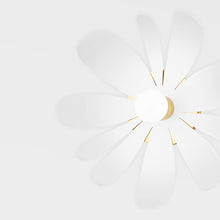 Load image into Gallery viewer, Twiggy Floral Bath Wall Light in Detail.
