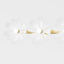 Load image into Gallery viewer, Twiggy Floral Vanity Wall Light in Detail.
