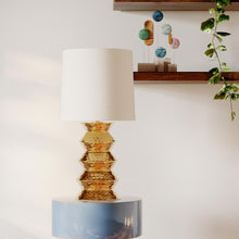 Load image into Gallery viewer, Zoe Table Lamp in living room.
