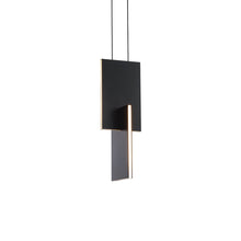 Load image into Gallery viewer, Amari LED Pendant Light in Black (Small).
