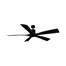 Load image into Gallery viewer, Aviator 70 Downrod Ceiling Fan in Matte Black.

