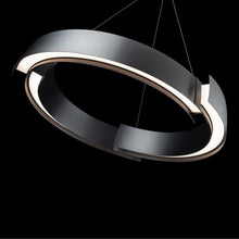 Load image into Gallery viewer, Battlestar LED Chandelier in Detail.
