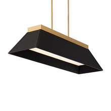 Load image into Gallery viewer, Bentley LED Linear Pendant Light in Detail.
