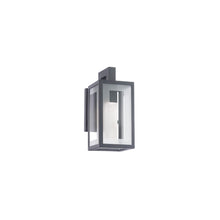 Load image into Gallery viewer, Cambridge Outdoor LED Wall Light in Black (Small).
