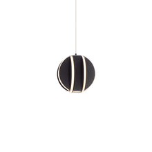 Load image into Gallery viewer, Carillion LED Pendant Light in Black (1-Light).
