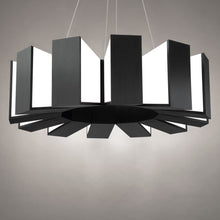 Load image into Gallery viewer, Chronos LED Pendant Light in Detail.
