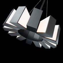 Load image into Gallery viewer, Chronos LED Pendant Light in Detail.
