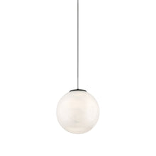 Load image into Gallery viewer, Cosmic Crystal LED Pendant Light in Black.
